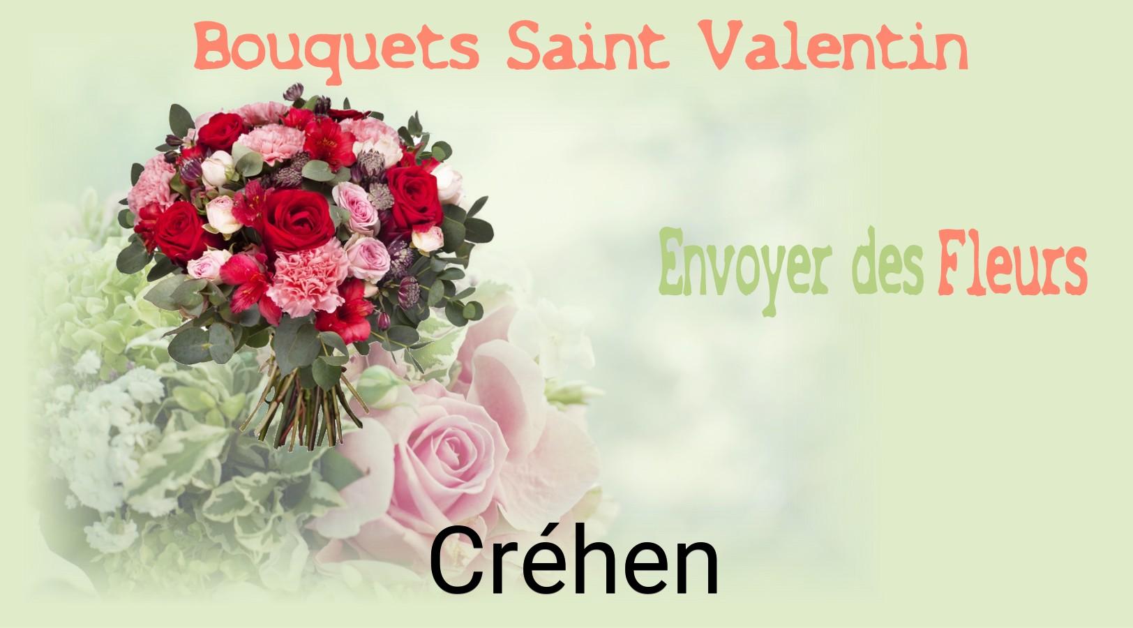 Roses de Saint-Valentin livrées à Créhen
